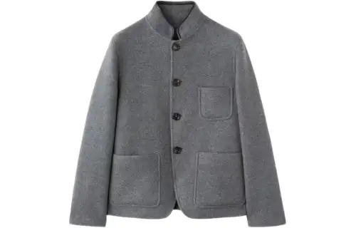 Loro Piana Mini Spagna Jacket Jackets & Coats Women's Gray