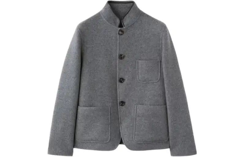Loro Piana Mini Spagna Jacket Jackets & Coats Women's Gray