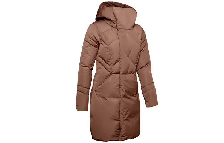 Under Armour Sportstyle Down Jackets Women's Brown Hooded Moderate Other