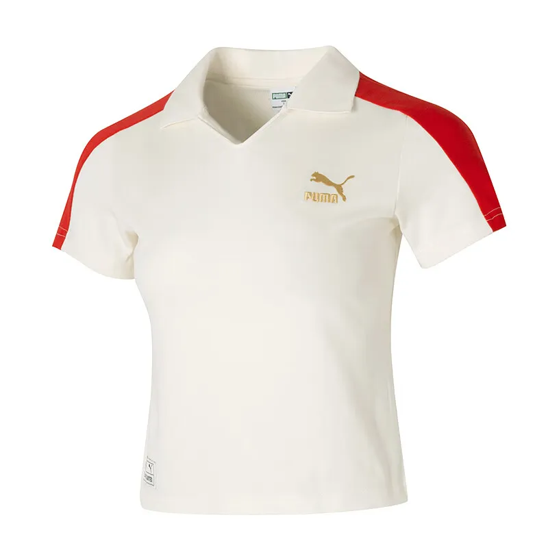 PUMA Polo Shirts Women's White Moderate Other