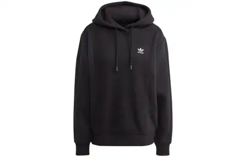 Adidas Originals Sweatshirts Women's Black Hooded Moderate Other