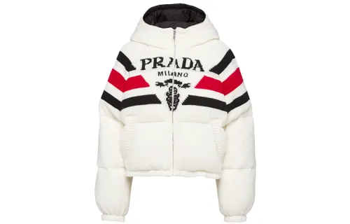 PRADA SS22 Down Jacket Women's White