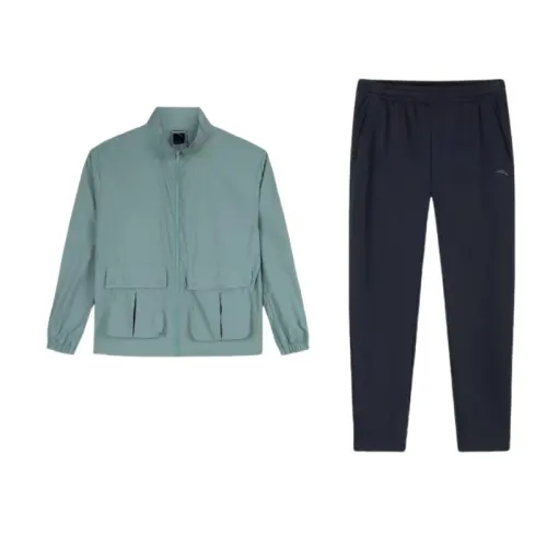 ANTA Casual Sportswear Men's Stand Collar Moderate