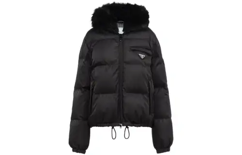 Prada Re-Nylon gabardine puffer jacket