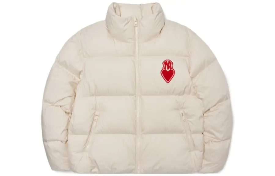 MLB Jackets Women's White Stand Collar Moderate