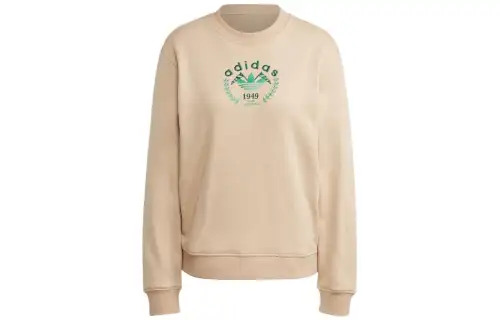 Adidas Originals Sweatshirt Japan Version Women's Beige