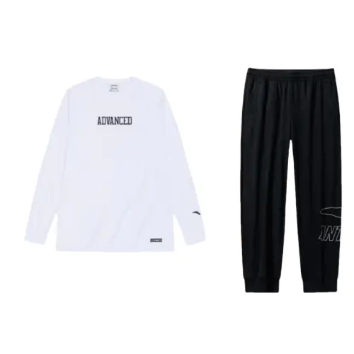 ANTA Casual Sportswear Unisex Crew Neck Moderate
