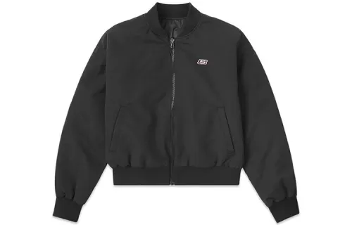 Skechers Down Jackets Women's Baseball Collar Thickened