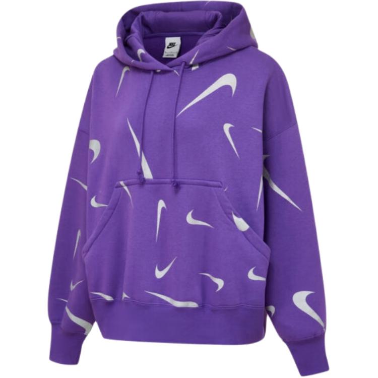 Женское худи Nike OVERSIZE (фиолетовое)