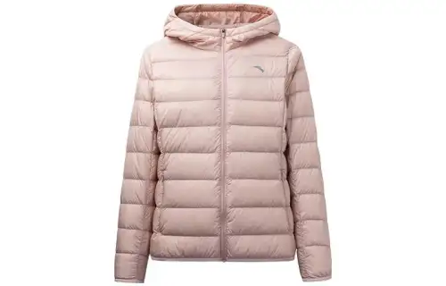 ANTA Down Jackets Women's Pink Hooded Thickened Other