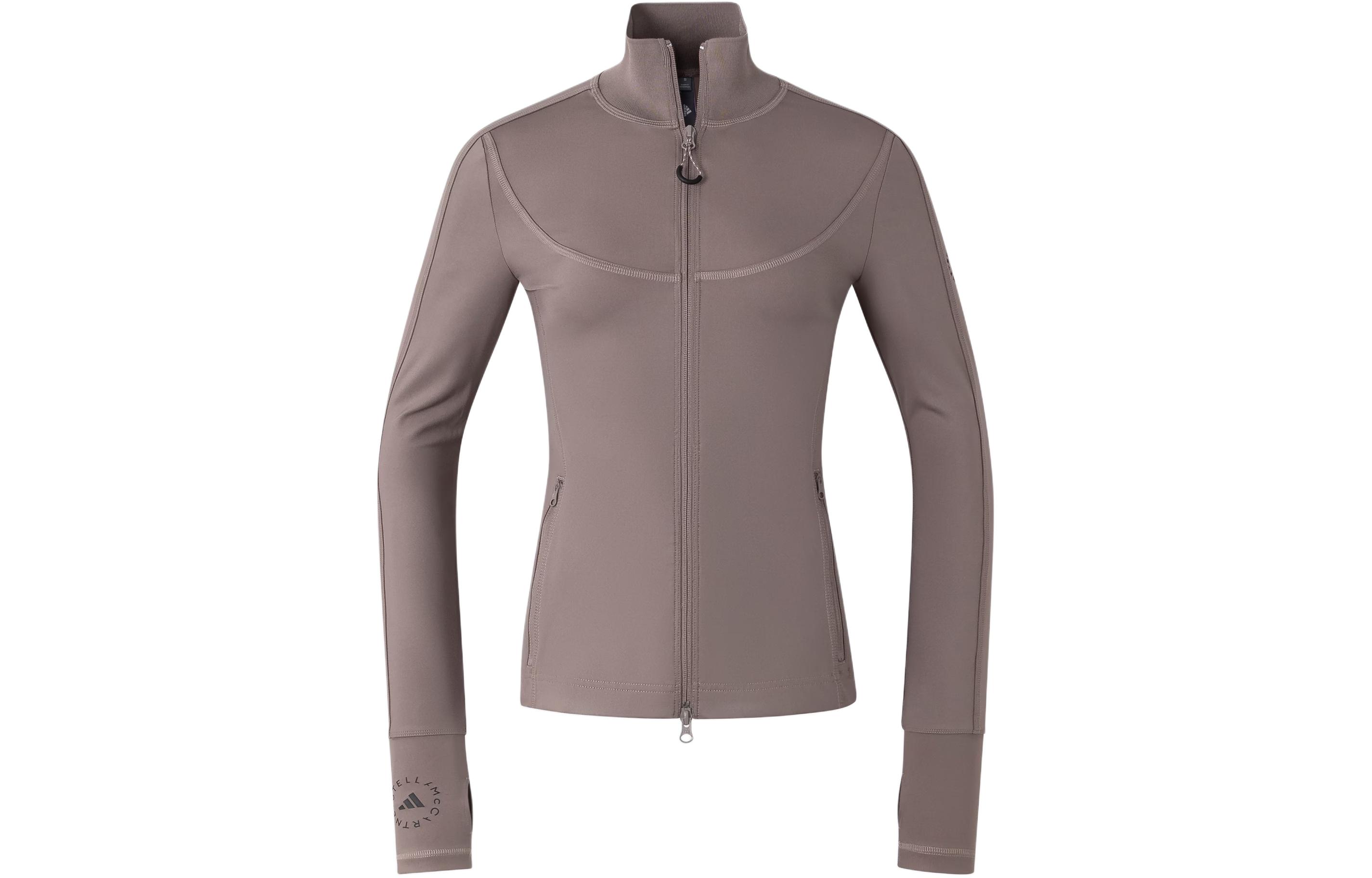 Женская куртка adidas x Stella McCartney Truepurpose Training Jacket (серо-коричневая)