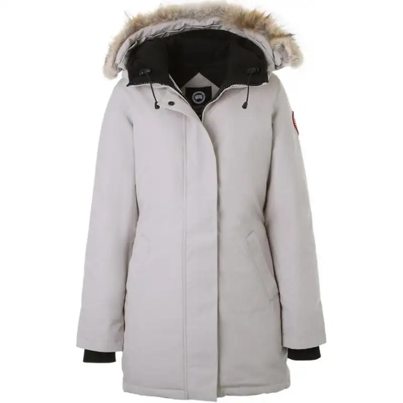 Canada Goose Down Jacket Women's Lime Gray