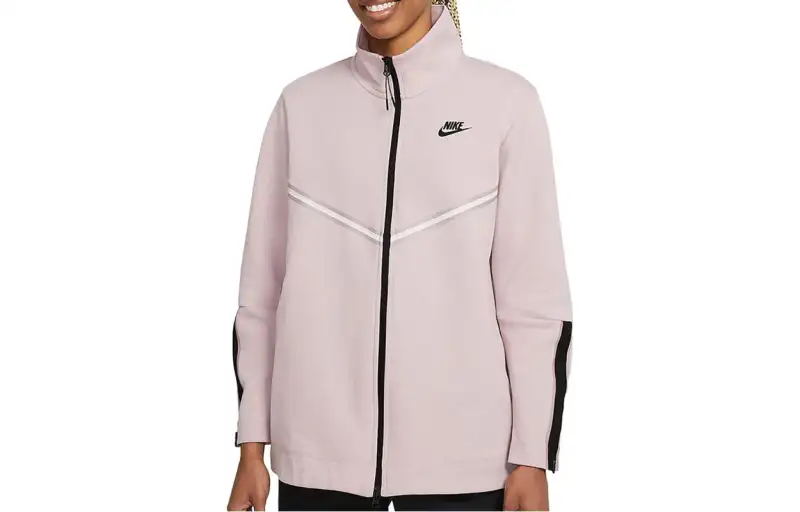Nike Jackets Women's Pink Stand Collar Moderate