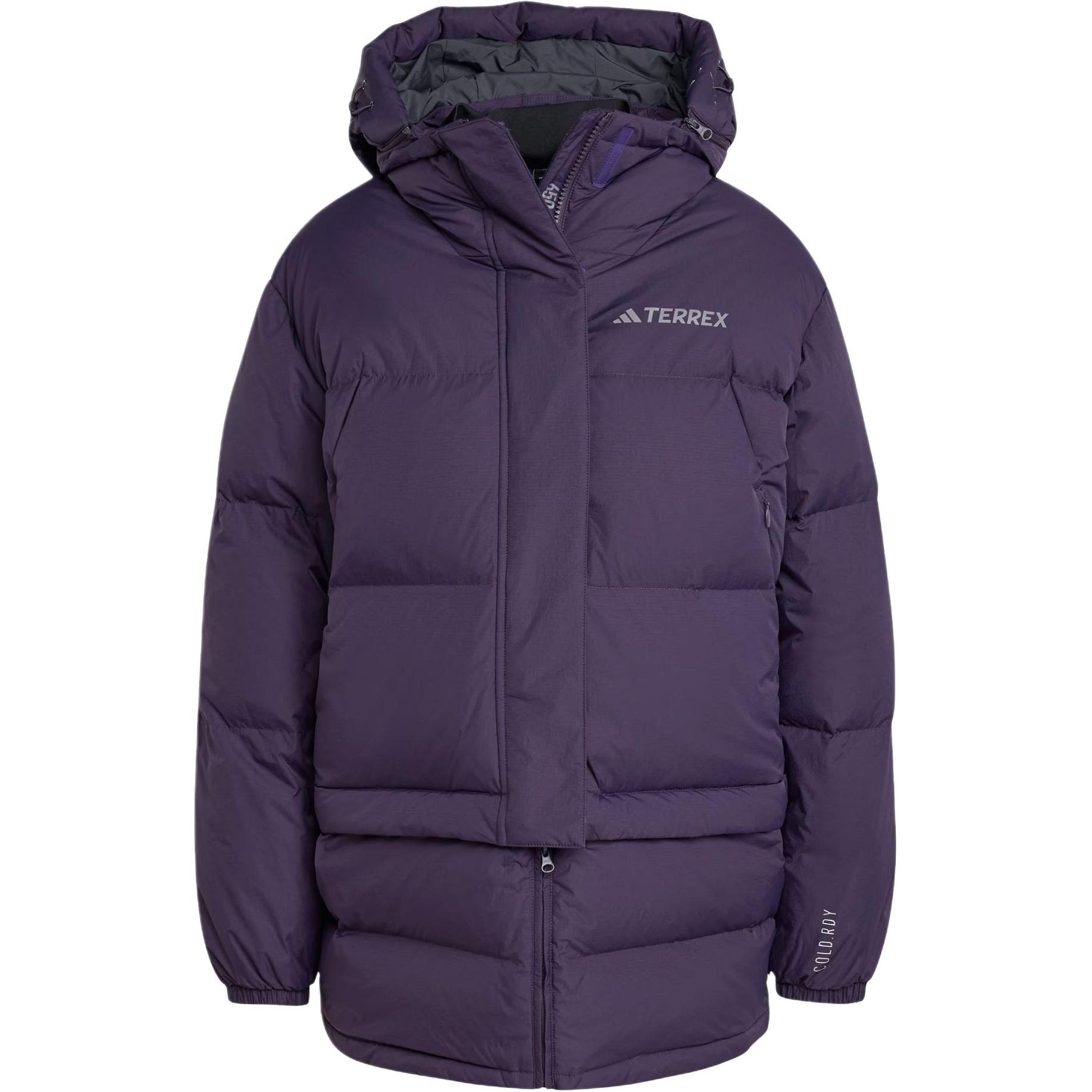 Adidas Terre FW24 XPLORIC WIND.RDY Down Jacket Women's Purple