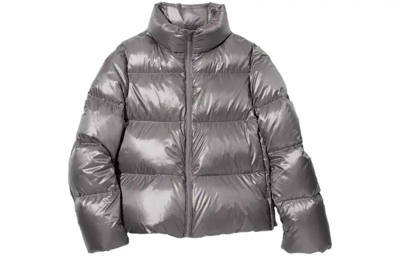 UNIQLO Down Jacket Women's Lead Gray