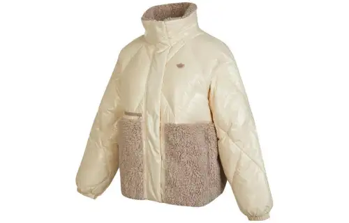 Adidas Originals DOWN SHERPA MIX Down Jacket Women's White