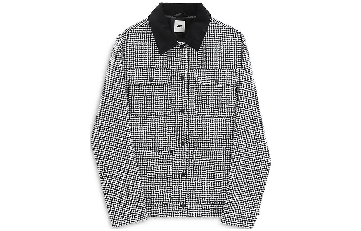 Vans Jackets Women's Black Lapel Moderate