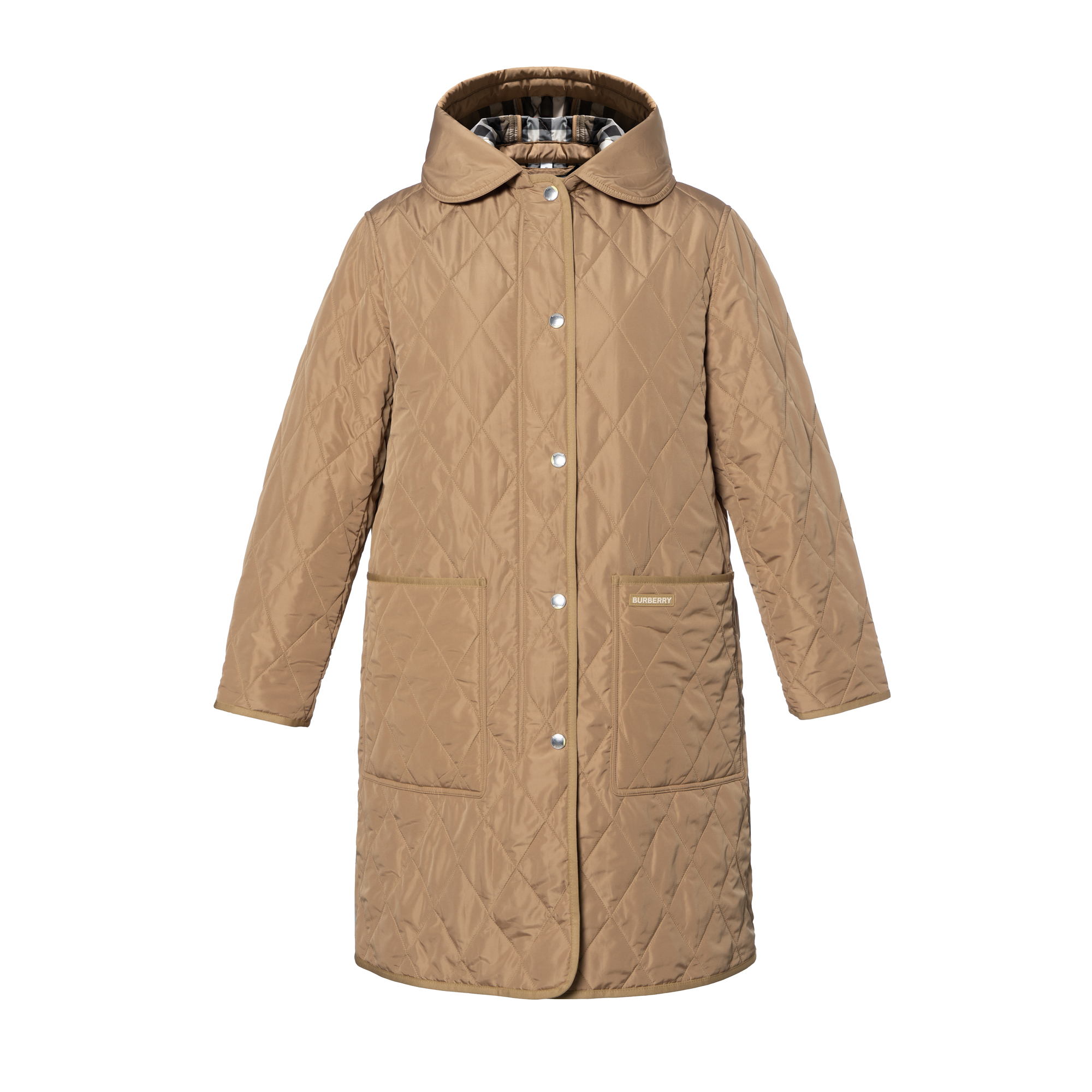 Женская куртка Burberry (коричневая)