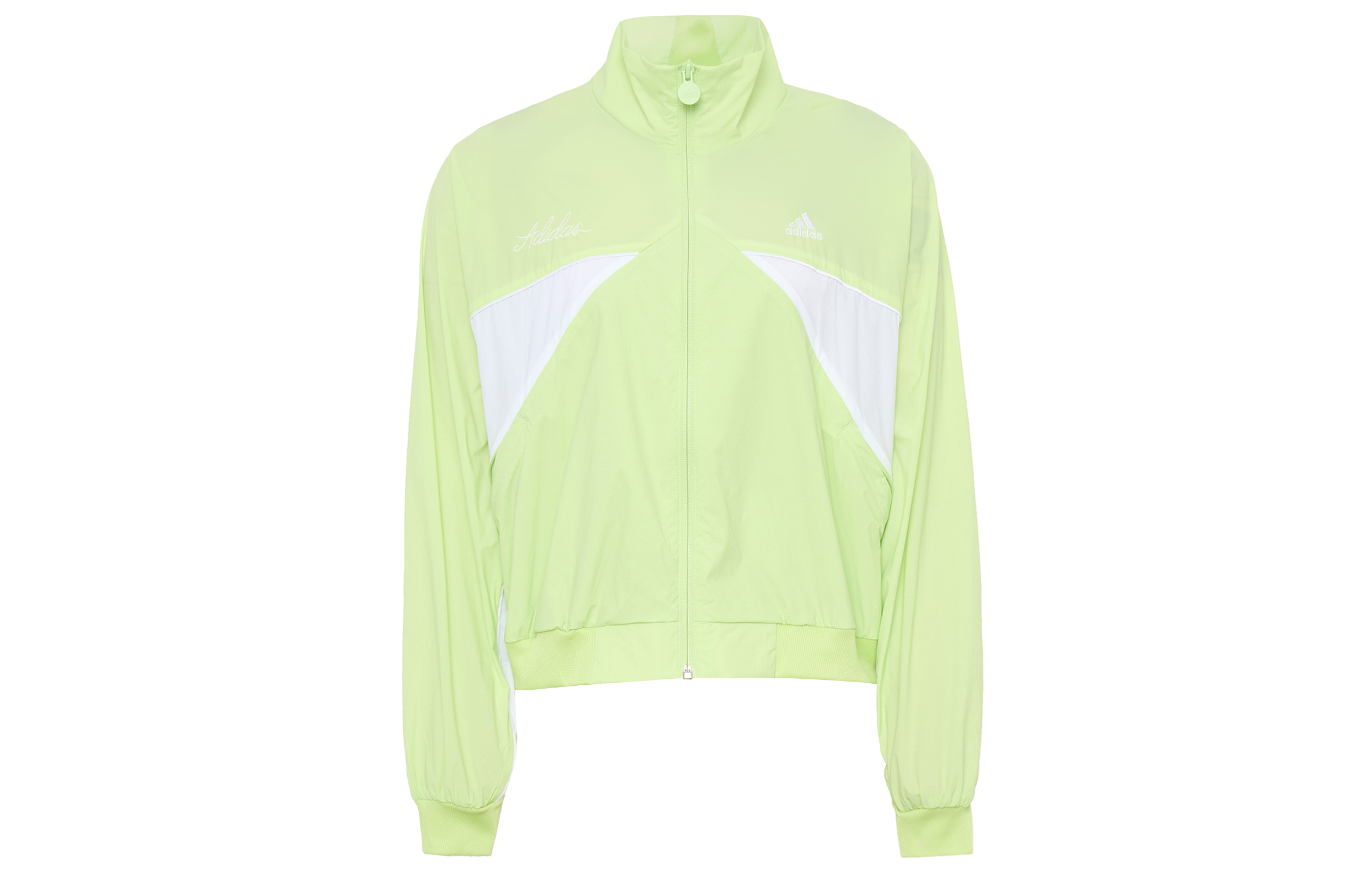 Женская куртка adidas (зеленая)