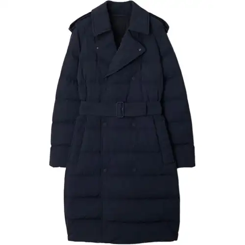 Burberry FW24 Down Jacket Women's Marine Blue