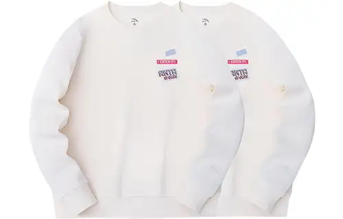 Anta Sports Life Collection Sweatshirt Women's 2 Pack Corn White