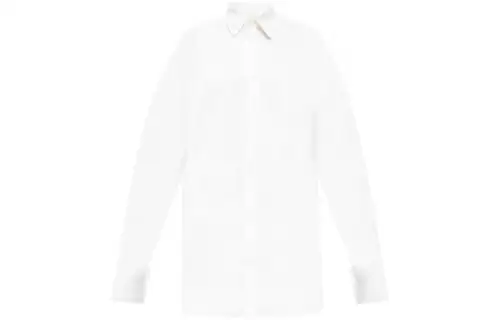 Balenciaga Crinkled Cotton Shirt