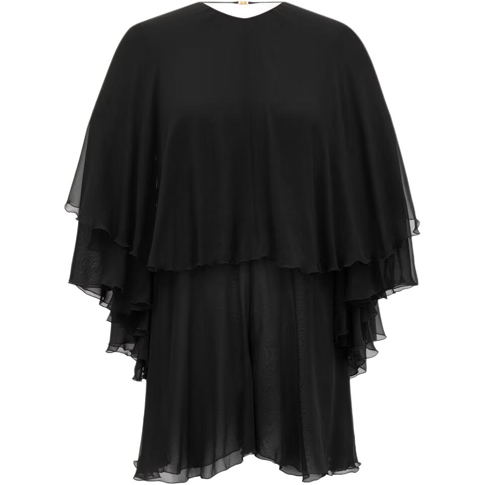 Женское боди SAINT LAURENT Silk (черное)
