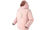 New Balance Down Jackets Women's Pink Hooded Moderate