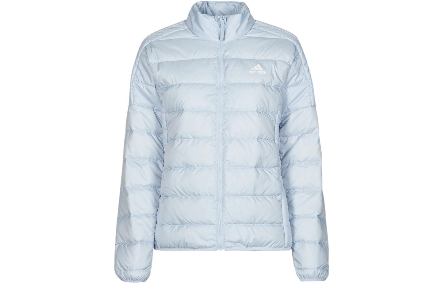 Adidas Down Jackets Women's Blue Stand Collar Moderate Other