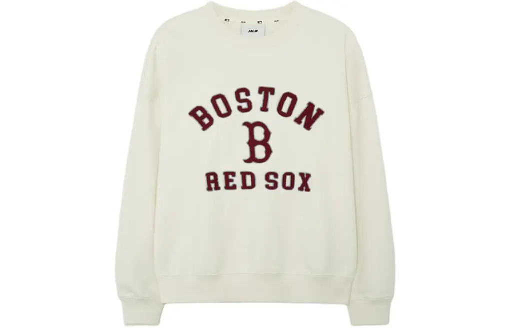 MLB Sweatshirts Women's Ivory Crew Neck Moderate Other
