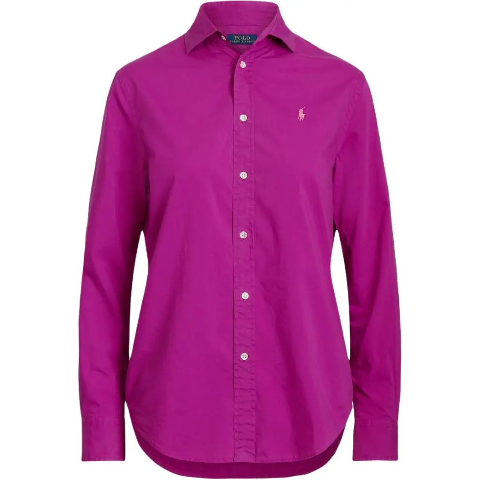 Polo Ralph Lauren Shirt Loose Fit Women's Bright Purple
