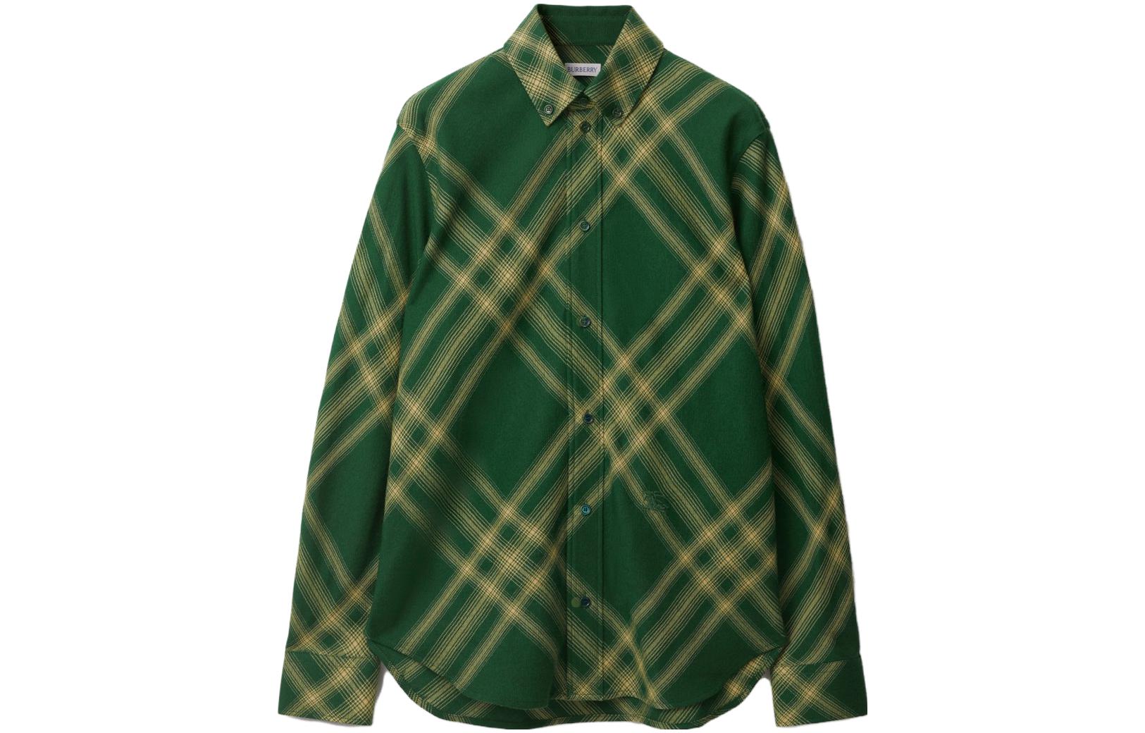 Женская рубашка Burberry (желтая)