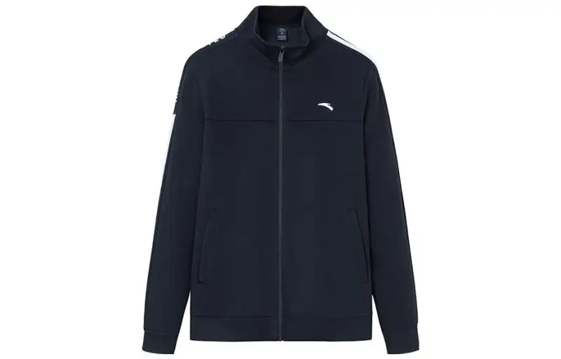 ANTA Variety Training Collection Jackets Women's Black Stand Collar Moderate Other