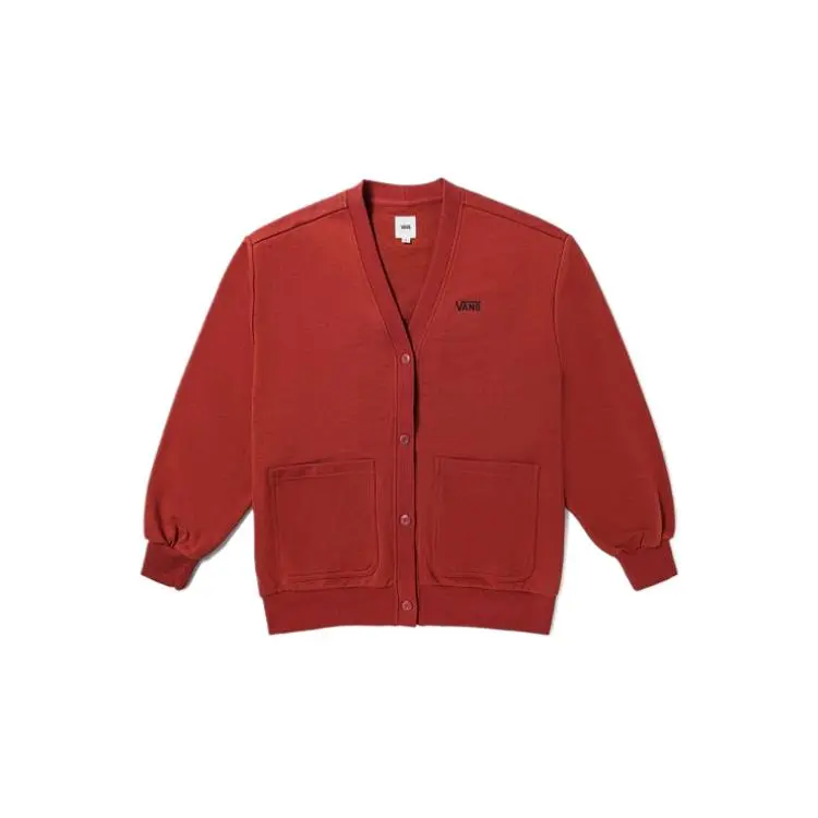 Vans CARDIGAN Knitwear Women's Red