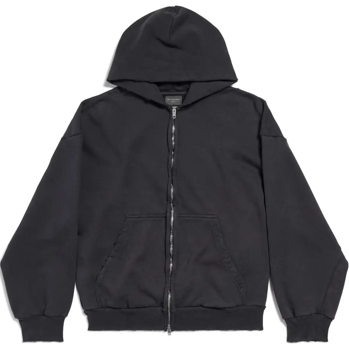 Balenciaga Painted Zip up Hoodie