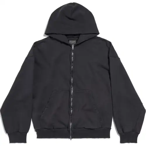 Balenciaga Painted Zip up Hoodie