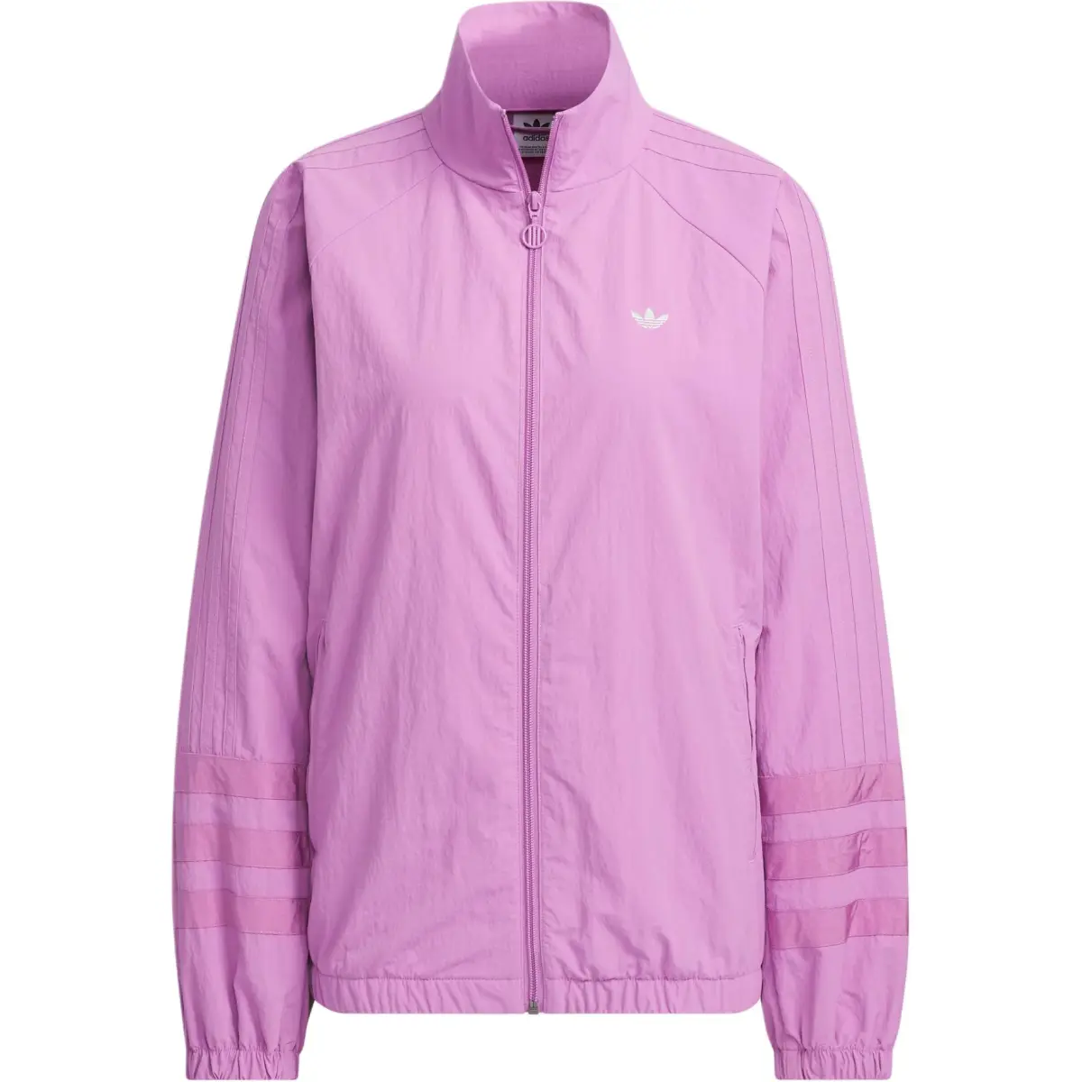 Adidas Originals RUCHED TRACK TOP TRACK TOP Jackets & Coats Women's Purple
