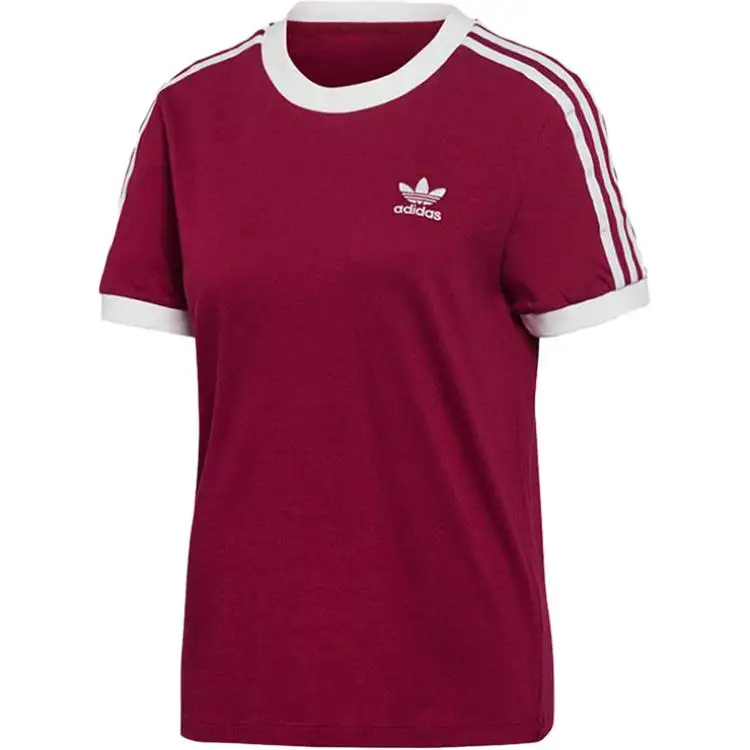 Adidas Originals T Shirt Women's Burgundy