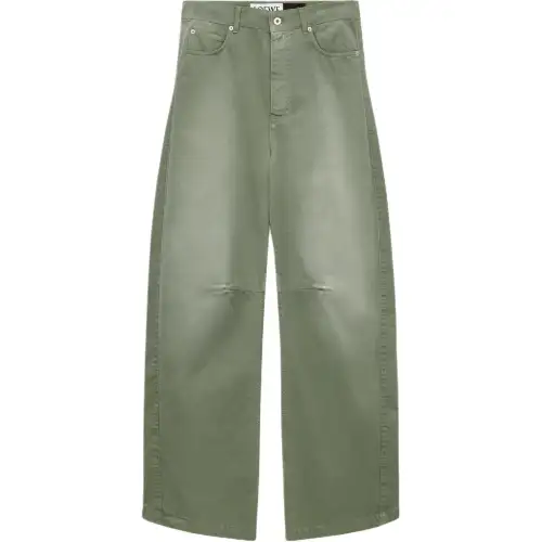 LOEWE Paula's Ibiza SS25 Jeans Men's Gray Green