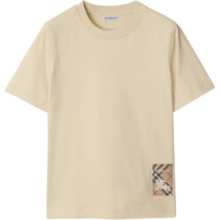Женская футболка Burberry (желтая)