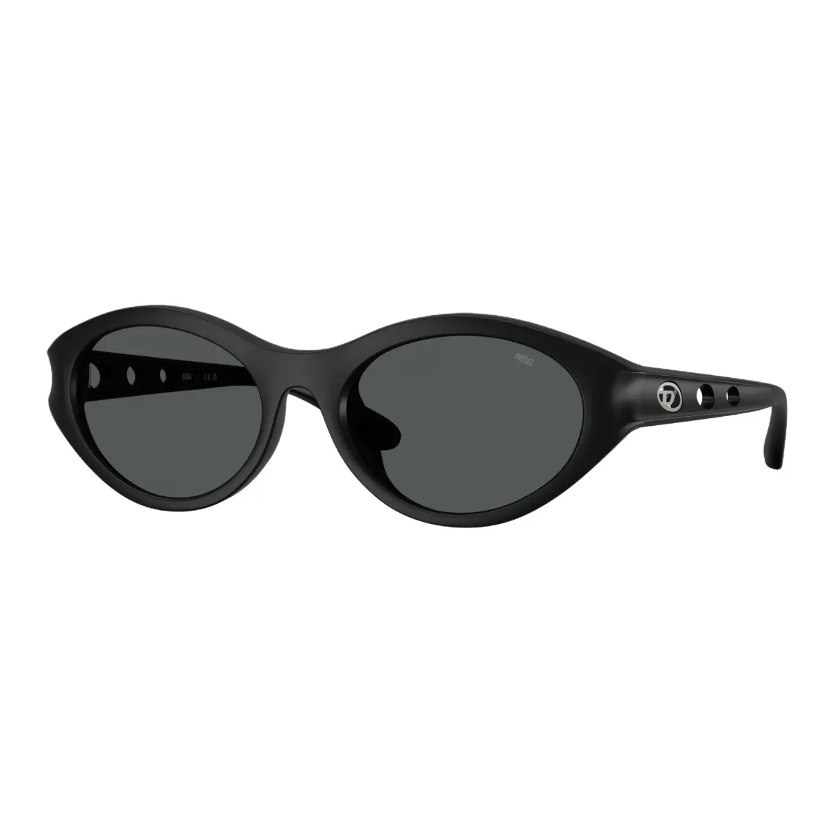 DIESEL Cat Eye Sunglasses Unisex Black