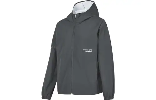 Skechers Jackets Women's Forged Iron Gray/00C9 Hooded Moderate Other