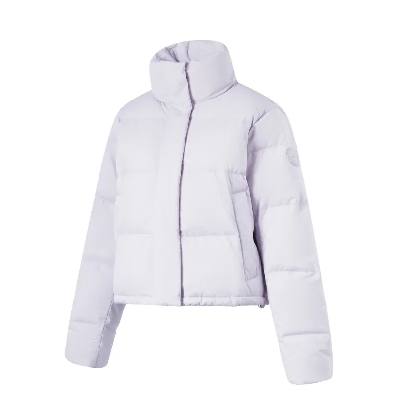 Li Ning Down Jacket Women's Sea Salt Purple
