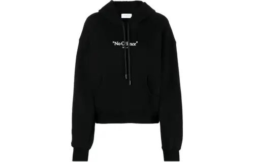 OFF-WHITE No Offence Printed Hoodie