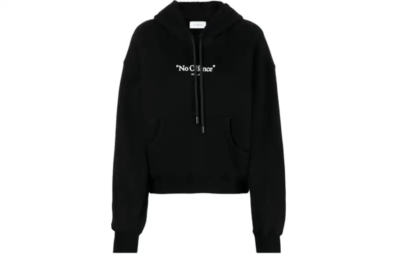OFF-WHITE No Offence Printed Hoodie