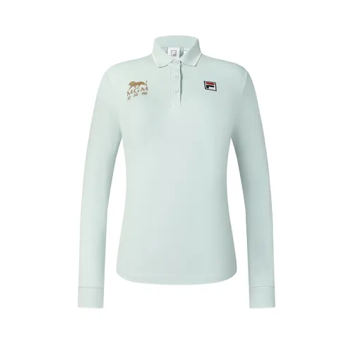FILA Polo Shirt Women's Mountain Turquoise Green