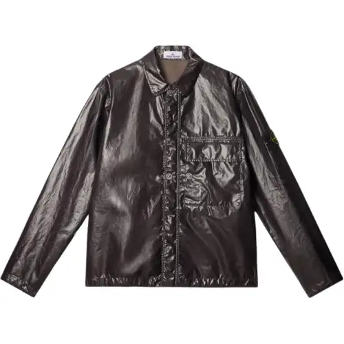 STONE ISLAND Jackets & Coats Men's Charcoal Gray