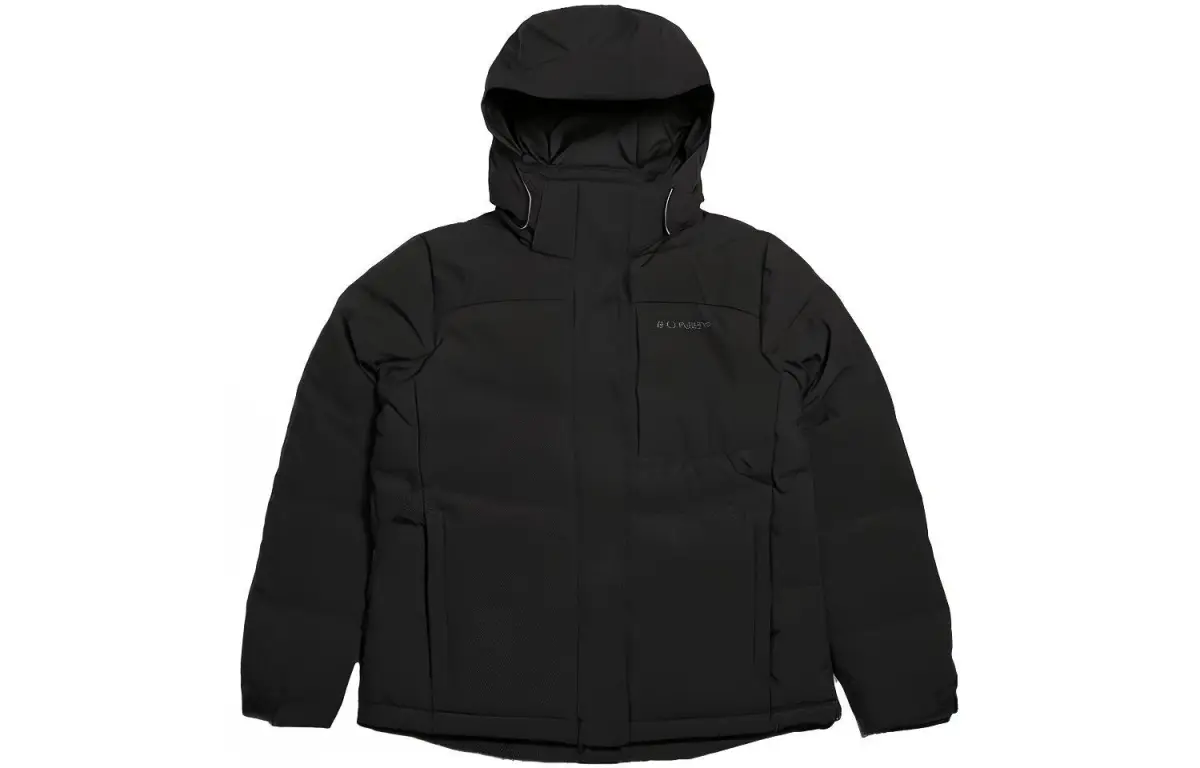 Columbia Down Jackets Women's Black Hooded Thickened Other