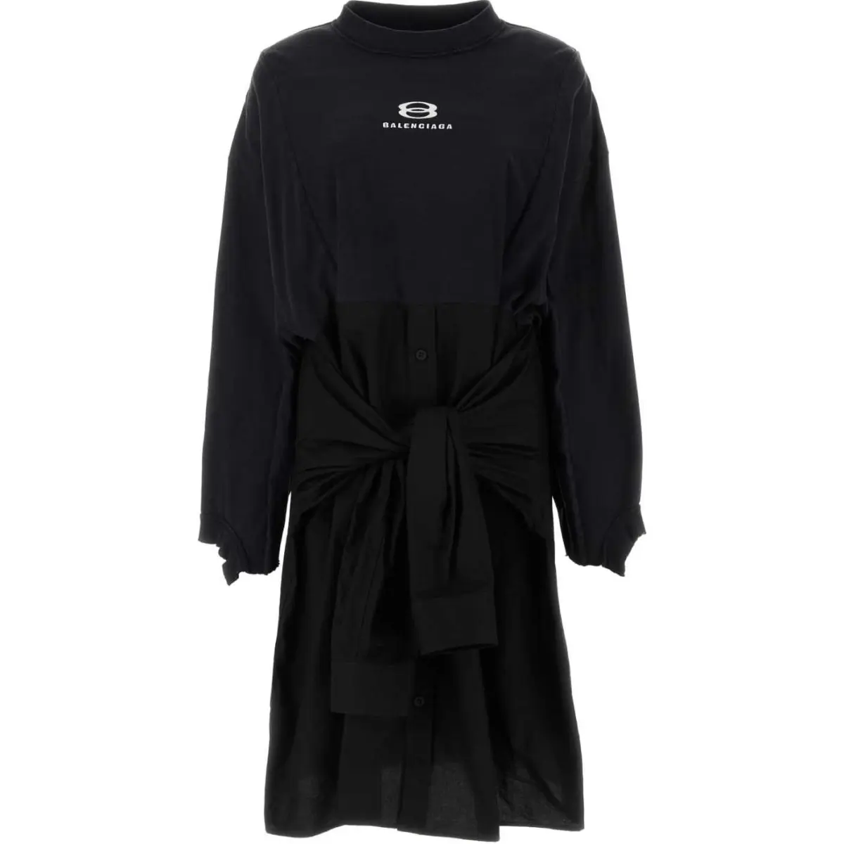 Balenciaga Shirt Loose Fit Women's Black