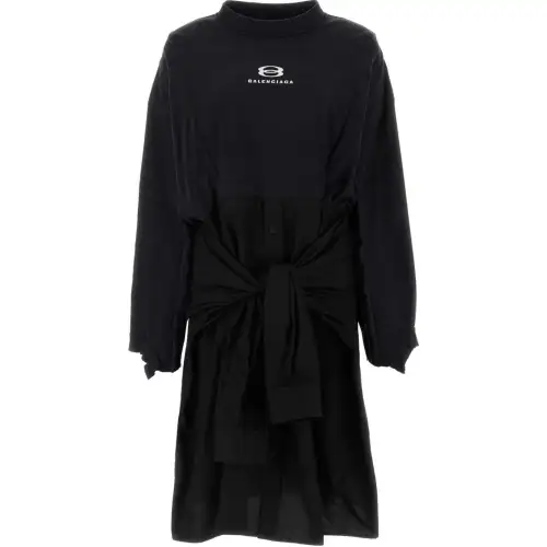 Balenciaga Shirt Loose Fit Women's Black